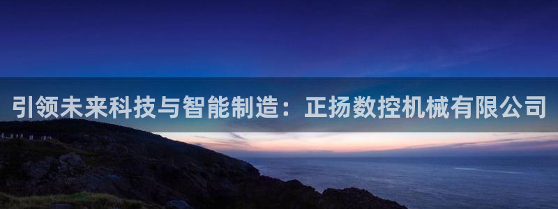天辰娱乐怎么样:引领未来科技与智能制造:正扬数控机械有限公司