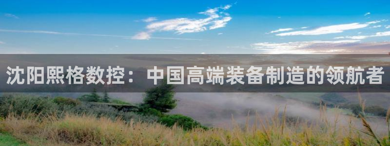 天辰娱乐：沈阳熙格数控：中国高端装备制造的领航者