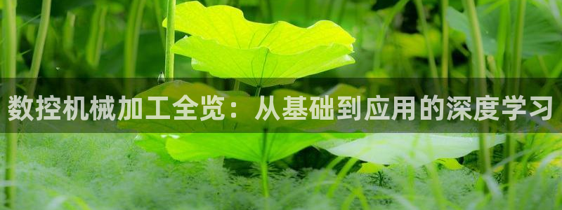 天辰娱乐线路:数控机械加工全览:从基础到应用的深度学习