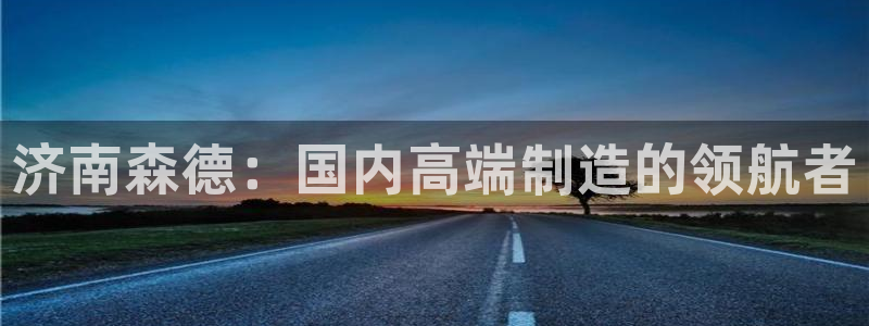 天辰说娱乐:济南森德:国内高端制造的领航者